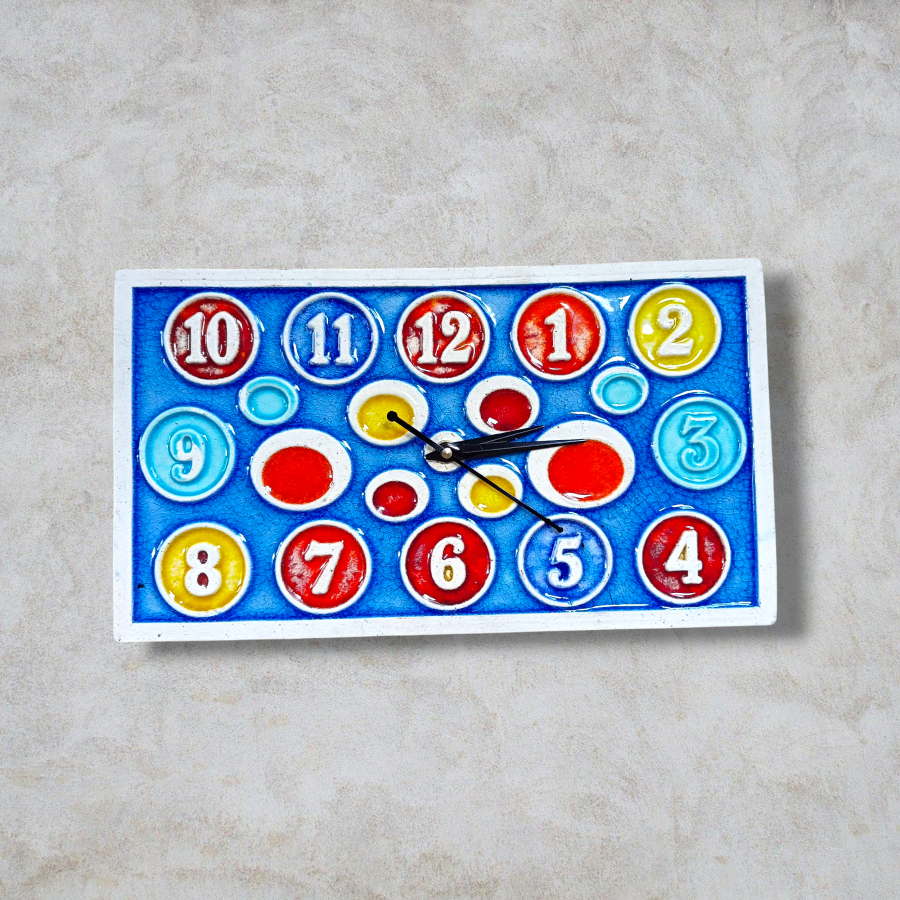Clay Art Ceramic Clocks